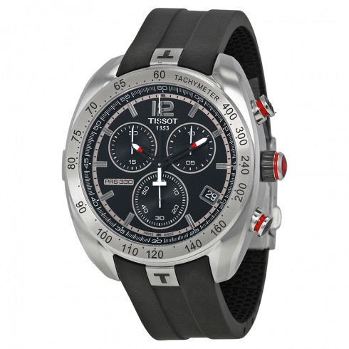 Tissot PRS 330 Chronograph Black Dial Men's Watch T0764171705700 watches