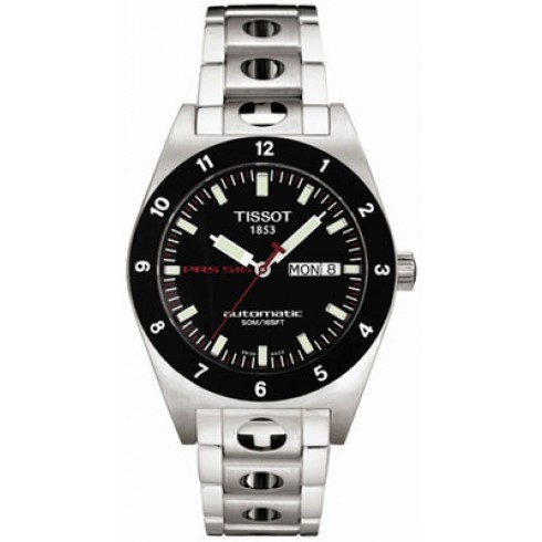 Tissot PRS516 Steel Black Automatic Men's Watch T91.1.483.51 watches