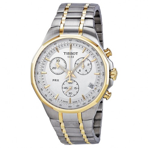 Tissot PRX Classic Chronograph Two-tone Men's Watch T0774172203100 watches