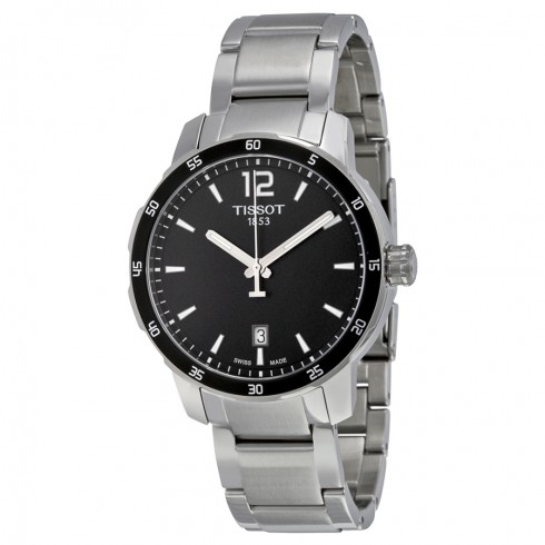 Tissot Quickster Black Dial Stainless Steel Men's Watch T0954101105700 watches