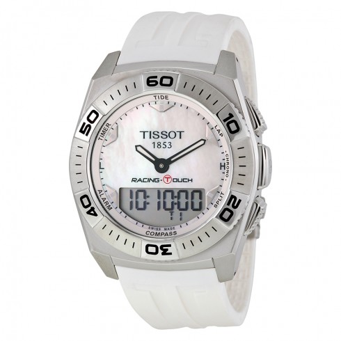 Tissot Racing T-Touch White Rubber Men's Watch T0025201711100 watches