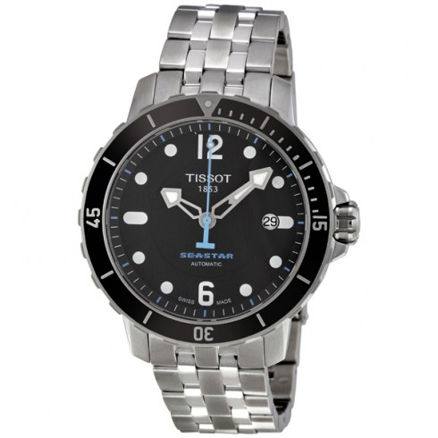 Tissot Seastar 1000 Black Dial Men's Watch T0664071105700 watches