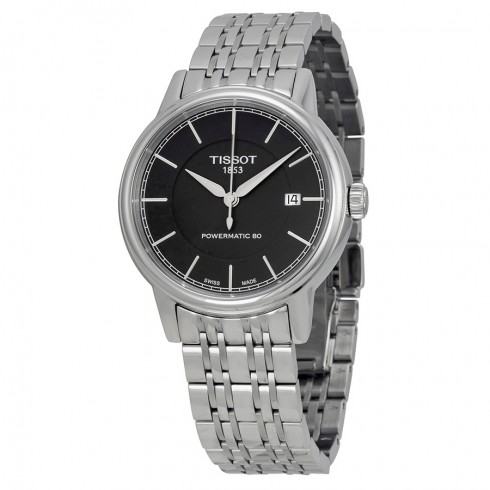 Tissot T Classic Powermatic Automatic Black Dial Stainless Steel Men's Watch T0854071105100 watches