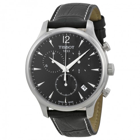 Tissot T Classic Tradition Chronograph Black Dial Men's Watch T063.617.16.057.00 watches