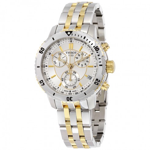 Tissot T-Sport PRS200 Chronograph Silver-tone Dial Men's Watch T0674172203100 watches