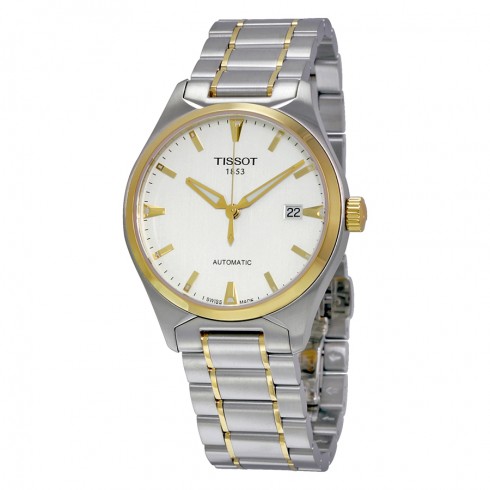 Tissot T-Tempo Silver Dial Two Tone Steel Men's Watch T060.407.22.031.00 watches