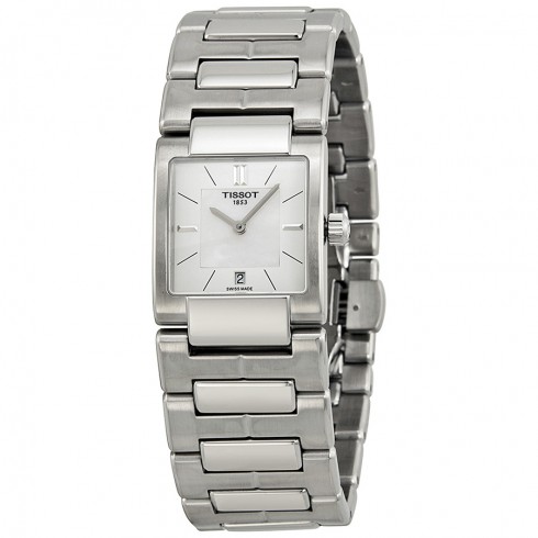 Tissot T2 White Dial Stainless Steel Ladies Watch T0903101111100 watches