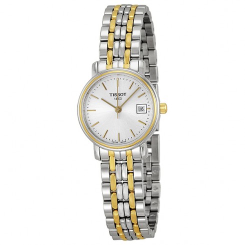 Tissot T-Classic Desire Two-tone Ladies Watch T52228131 watches