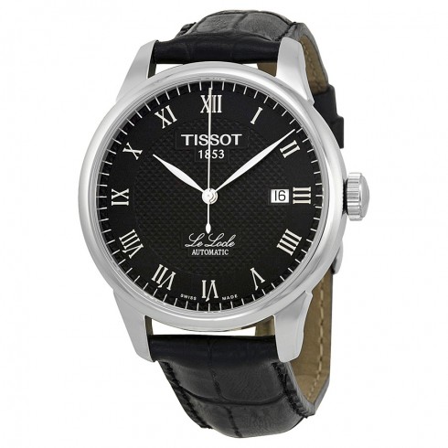 Tissot T-Classic Le Locle Automatic Leather Men's Watch T41.1.423.53 watches