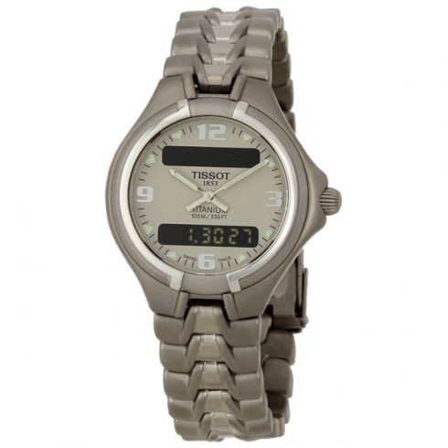 Tissot Titanium Chronograph Analog/Digital Ladies Watch T65.7.188.31 watches