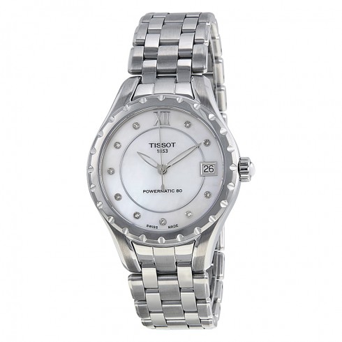 Tissot T-Lady Powermatic 80 Automatic Mother of Pearl Dial Stainless Steel Ladies Watch T0722071111600 watches