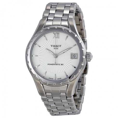 Tissot T-Lady Powermatic Automatic Silver Dial Stainless Steel Ladies Watch T0722071103800 watches
