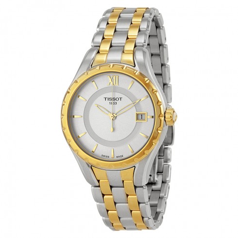 Tissot T-Lady Silver Dial Two-tone Ladies Watch Watch T0722102203800 watches