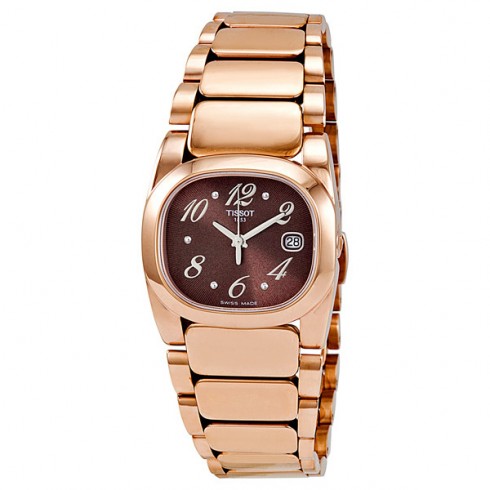 Tissot T-Moments Pink Gold PVD Ladies Watch T0091103329700 watches