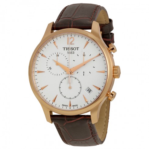 Tissot Tradition Classic Chronograph Rose Gold-plated Men's Watch T0636173603700 watches