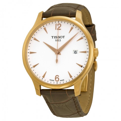 Tissot Tradition Rose Gold PVD Men's Watch T0636103603700 watches