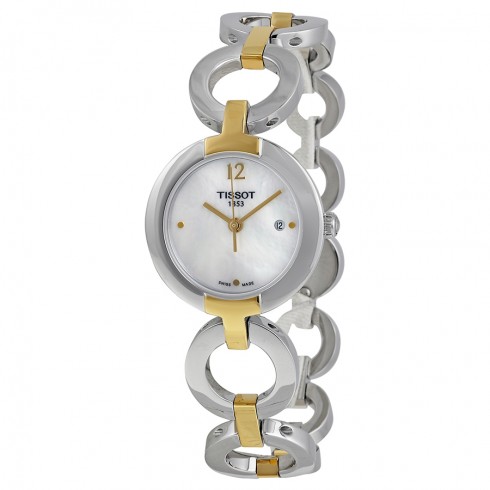 Tissot Trend Pinky Mother of Pearl Dial Ladies Watch T0842102211700 watches