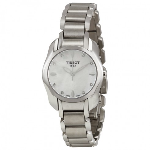 Tissot Trend T-Wave Mother of Pearl Dial Stainless Steel Ladies Watch T0232101111600 watches