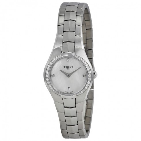 Tissot T-Round Cream Dial Stainless Steel Ladies Watch T0960096111600 watches