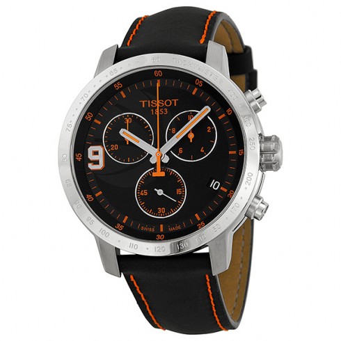 Tissot T-Sport Tony Parker Limited Black Dial Black Leather Men's Watch T0554171605701 watches
