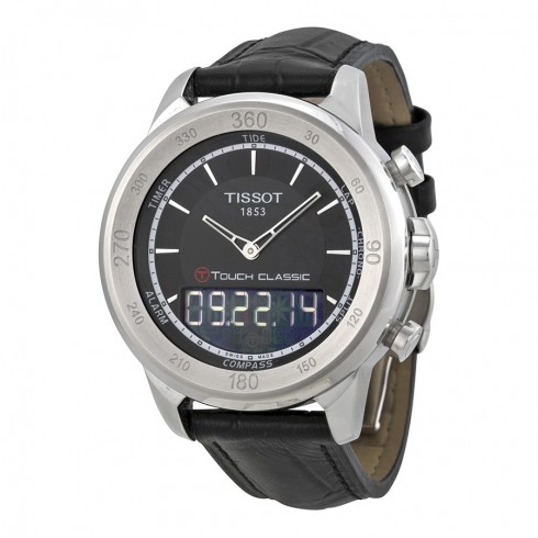 Tissot T-Touch Classic Black Quartz Touch Men's Watch T0834201605100 watches
