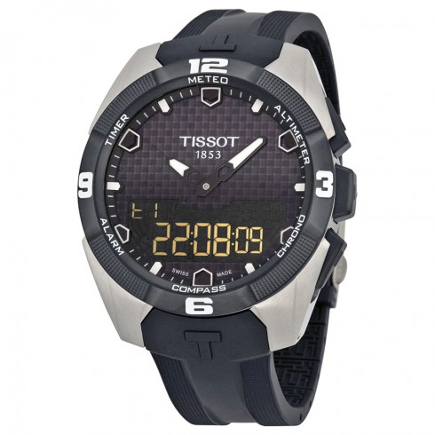 Tissot T-Touch Expert Solar Black Rubber Men's Watch T0914204705100 watches
