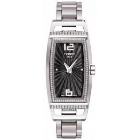 Replica Tissot T-Trend Black Dial Stainless Steel Ladies Watch T0373091105701 Watch