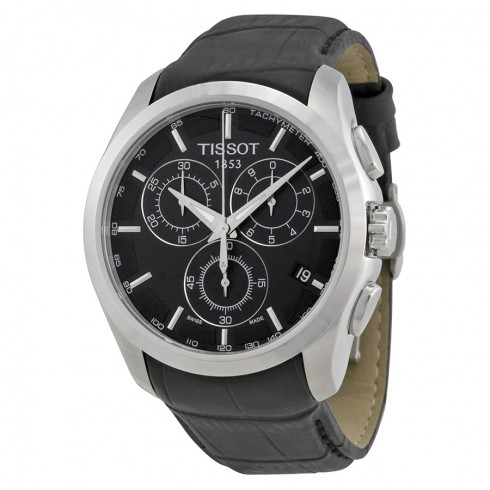 Tissot T-Trend Couturier Black Dial Chronograph Men's Watch T0356171605100 watches