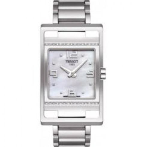 Tissot T-Trend Mother of Pearl Dial Stainless Steel Ladies Watch T0323091111701 watches