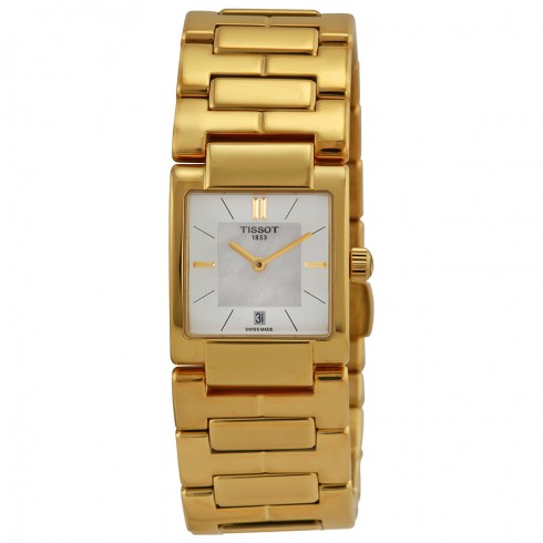 Tissot T-Trend Mother of Pearl Dial Stainless Steel Ladies Watch T0903103311100 watches