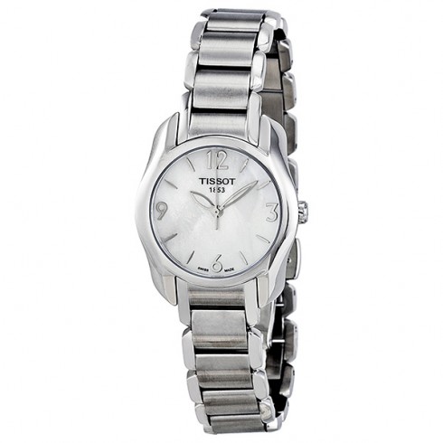 Tissot T-Wave Mother of Pearl Dial Ladies Watch T0232101111700 watches