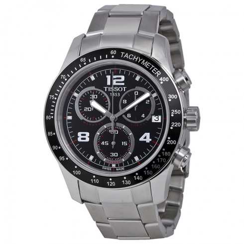 Tissot V8 Chronograph Black Dial Men's Watch T0394171105702 watches