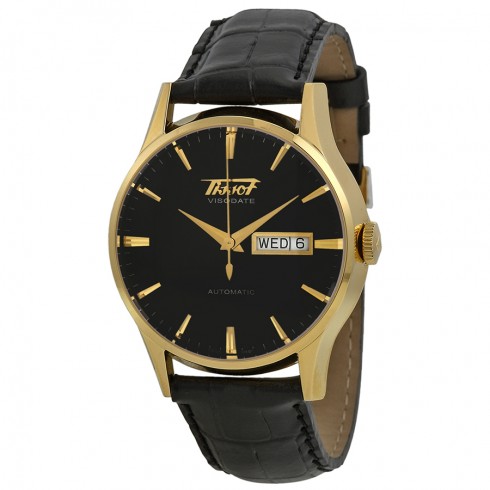Tissot Visodate Automatic Gold PVD Men's Watch T0194303605101 watches