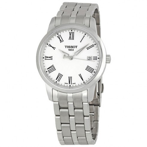 Tissot T-Classic Dream White Dial Stainless Steel Men's Watch T033.410.11.013.01 watches