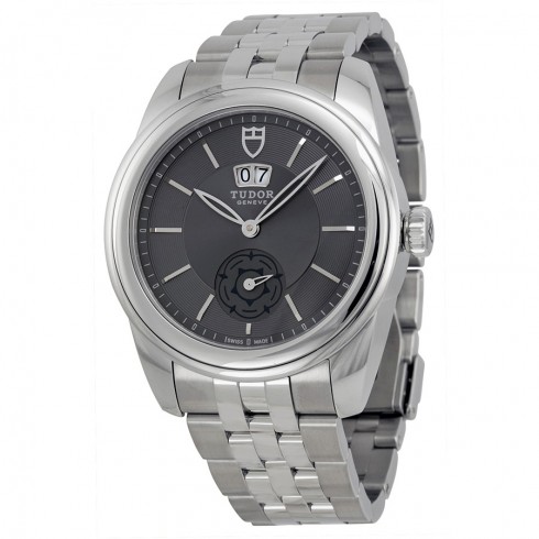 Tudor Glamour Mechanical Grey Dial Stainless Steel Watch 57000-GYSS watches