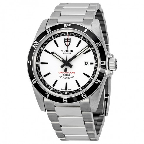 Tudor Grantour Automatic White Dial Stainless Steel Men's Watch 20500N-WSSS watches
