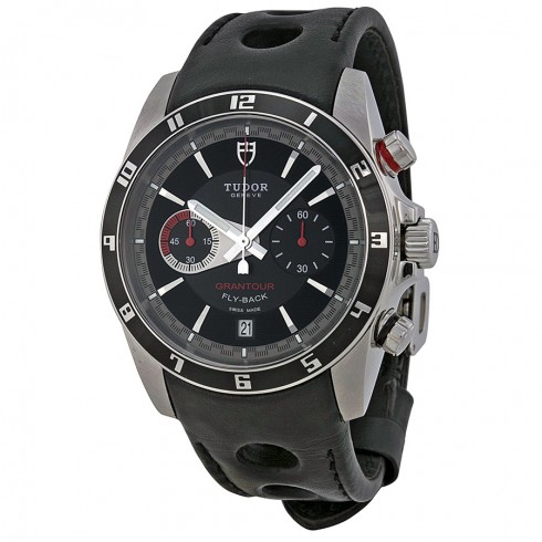 Tudor Grantour Chrono Fly-Back Black Dial Men's Watch 20550N-BKLPL watches