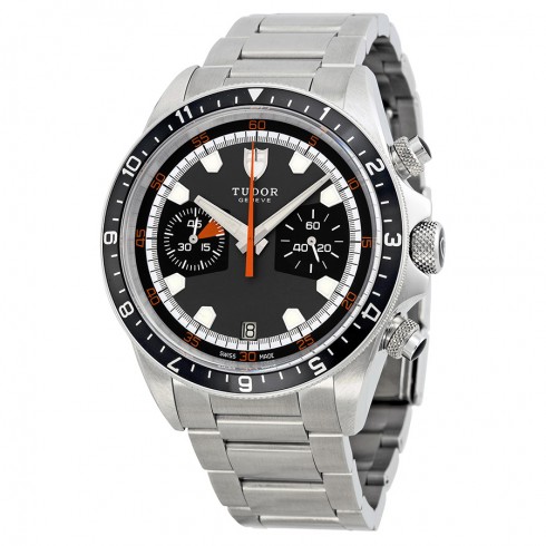 Tudor Heritage Chrono Grey Dial Stainless Steel Men's Watch 70330N-GYSS watches