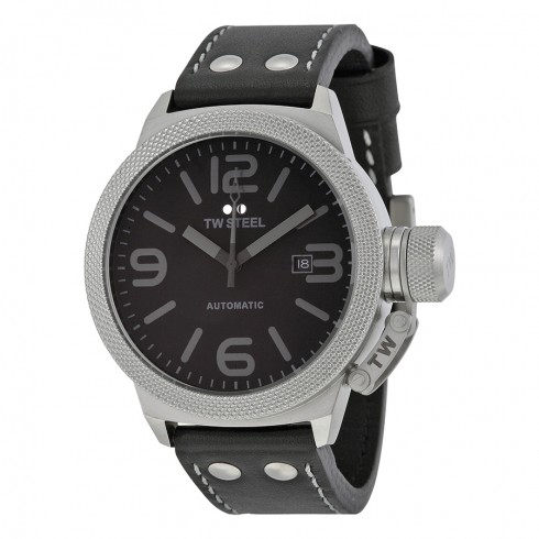 TW Steel Canteen Black Dial 45mm Men's Watch TWA200 watches