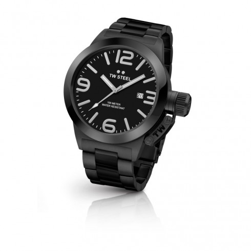 TW Steel Canteen Black Dial Men's Casual Watch CB212 watches