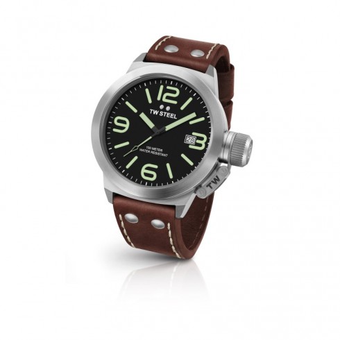 TW Steel Canteen Black Dial Men's Casual Watch CS21 watches