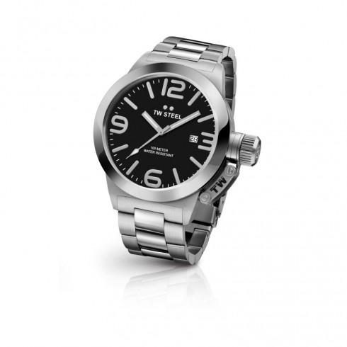 TW Steel Canteen Black Dial Men's Watch CB1 watches