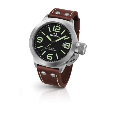 TW Steel Canteen Black Dial Men's Watch CS22 watches