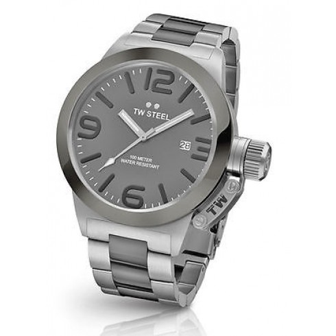TW Steel Canteen Dark Titanium Dial Men's Watch CB202 watches