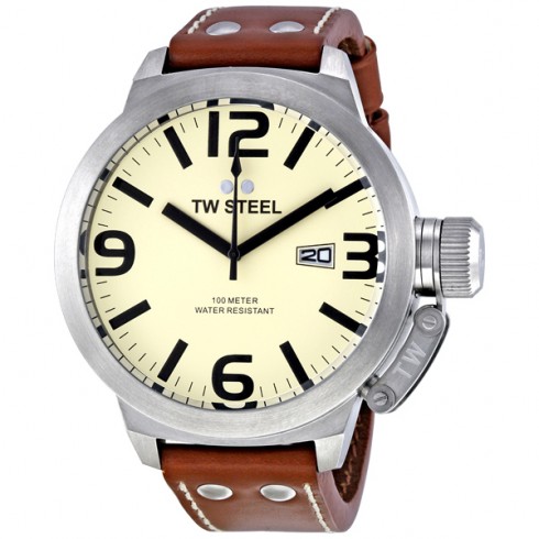 TW Steel Canteen Quartz Stainless Steel Men's Watch TW21N watches