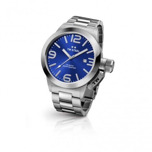 TW Steel Canteen Sunray Blue Dial Men's Stainless Steel Watch CB11 watches