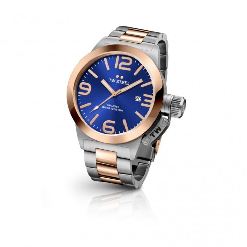 TW Steel Canteen Sunray Blue Dial Men's Watch CB141 watches