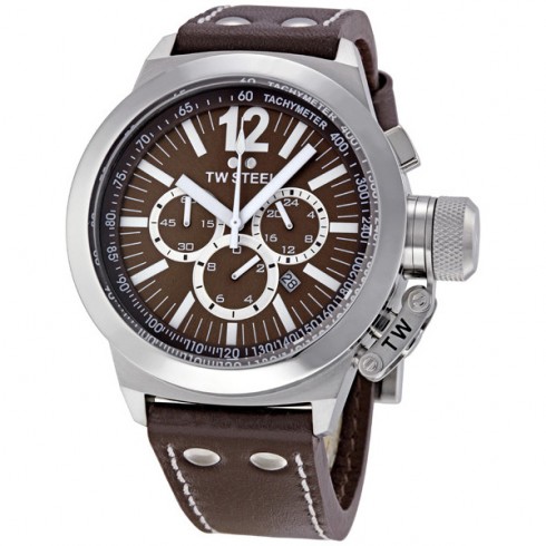TW Steel CEO 45 MM Chronograph Brown Dial Men's Watch CE1011 watches