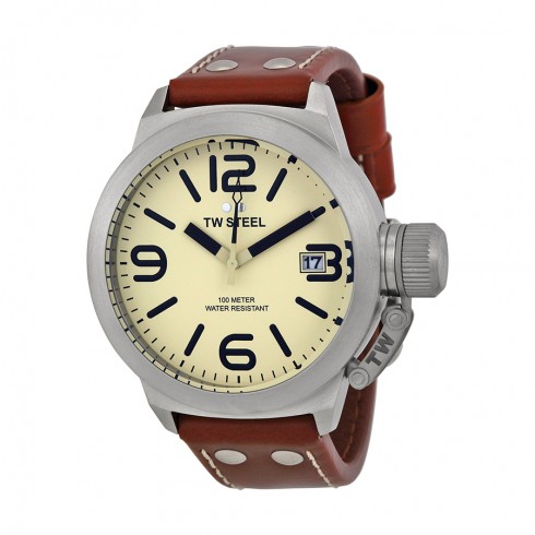 TW Steel CEO 45 mm Cream Dial Men's Watch TW1R watches