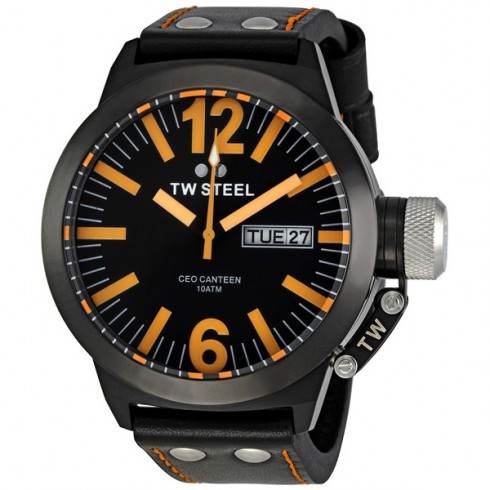 TW Steel CEO Canteen 45 MM Black Dial Men's Watch CE1027 watches